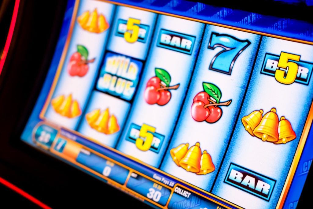 símbolos de las máquinas recreativas